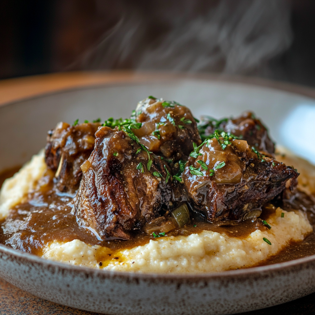 Southern Comfort Oxtail & Grits