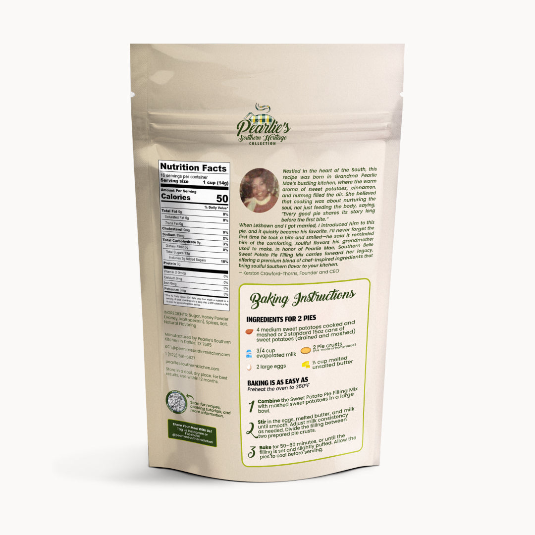 Premium Sweet Potato Pie Filling Mix