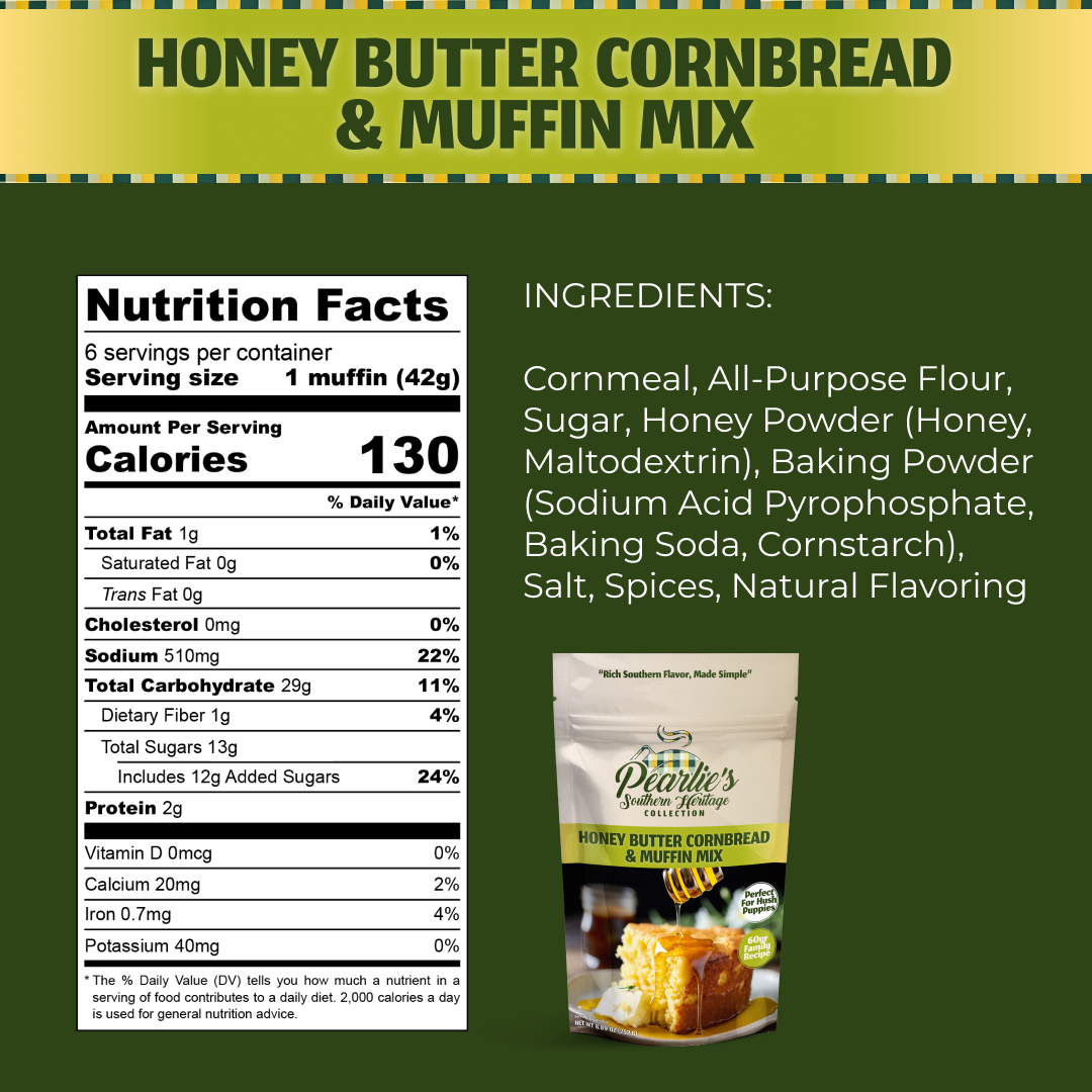 Honey Butter Cornbread & Muffin Mix